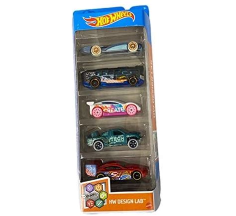 Hotwheels Design Lab 5 Cars Set - Dukakeen.com