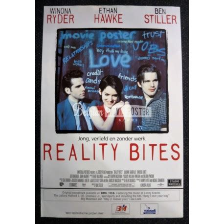 REALITY BITES - Belgian Movie Poster Store