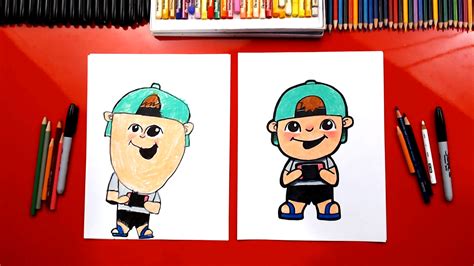 How To Draw Austin From Art For Kids Hub - Art For Kids Hub