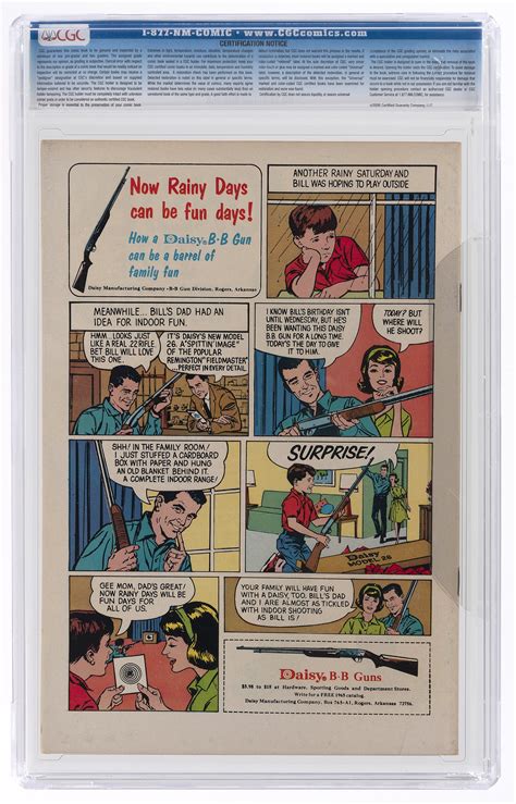 Hake S HOT STUFF 67 AUGUST 1965 CGC 9 4 NM FILE COPY