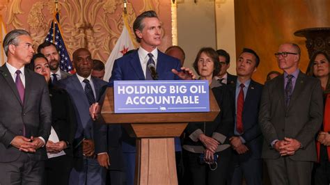 "California took on Big Oil and won," Newsom says of new price gouging law