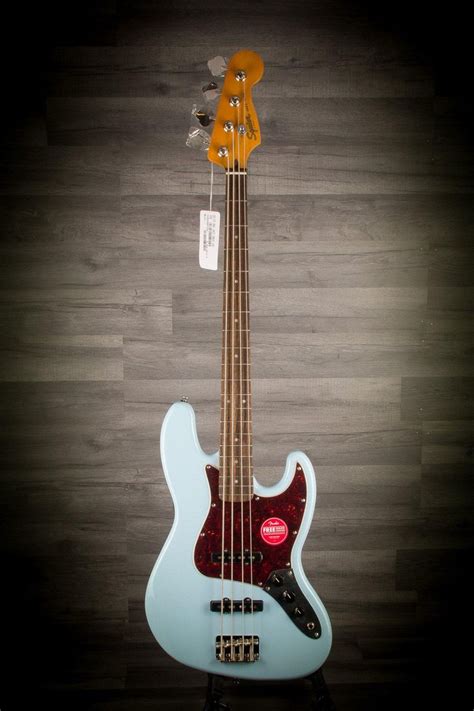 Squier Classic Vibe 60 S Jazz Bass Daphne Blue Squier Fender Jazz Bass Jazz