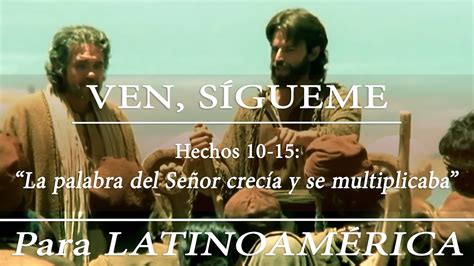 LATINOAMÉRICA Nuevo Testamento Ven sígueme L 29 La palabra del