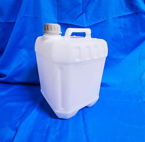 HDPE Food Grade High Density Translucent Plastic Container With Cap And