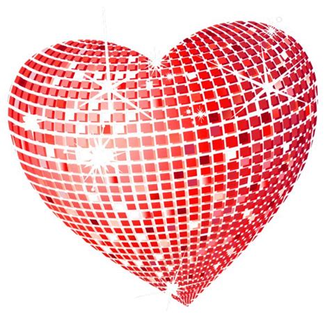 Red Disco Heart Png Clipart Picture True Love Pictures Clip Art