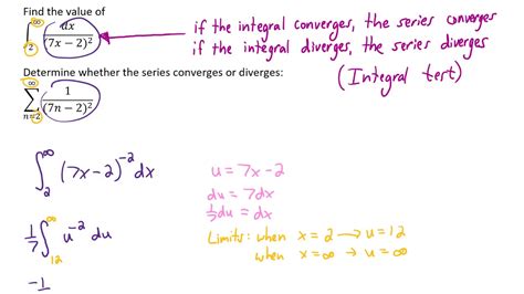 Use The Integral Test To Determine Whether The Series Converges Or