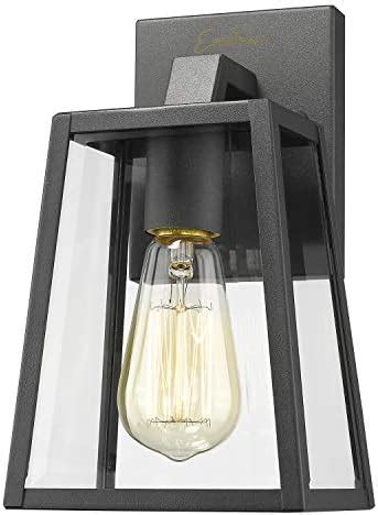 Emliviar Outdoor Wall Mounted Light Single Light Exterior Wall Sconce