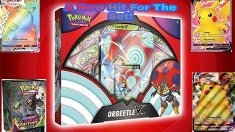 Giveaway Pokemon Orbeetle V Box Opening Vivid Voltage Build And