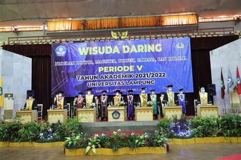 Unila Mewisuda 711 Mahasiswa Universitas Lampung