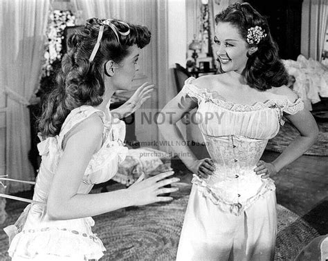 Julie London And Susan Hayward In Tap Roots 8x10 Publicity Photo