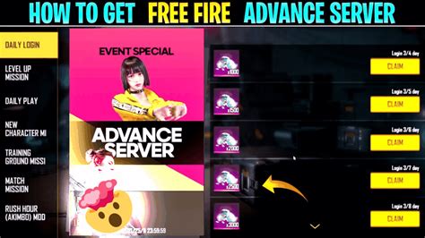 Dapat 1000 Diamond Dari FF Advance Server Cara Mendapatkan Diamond