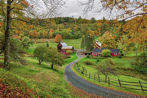 Sleepy Hollow Farm Woodstock Vermont Photograph By Chris Mangum Pixels