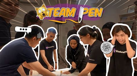 Mini Team Building Activities Team Pen Episode 19 Youtube