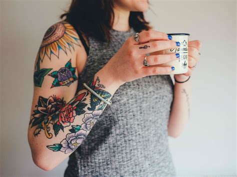 Tatuajes De Flores Para Adornar Tu Piel Y Recibir La Primavera