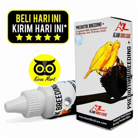 Jual Vitamin Obat Ternak Burung Prebiotik Breeding Alami Bird Care