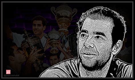 Pete Sampras- digital portrait by PapaOsmubal on DeviantArt