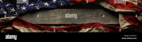 Old American flag background Stock Photo - Alamy