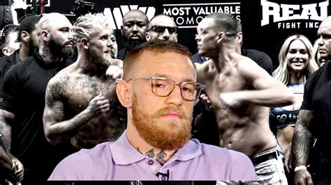 Conor McGregor reacts to Nate Diaz's decision loss to Jake Paul ...