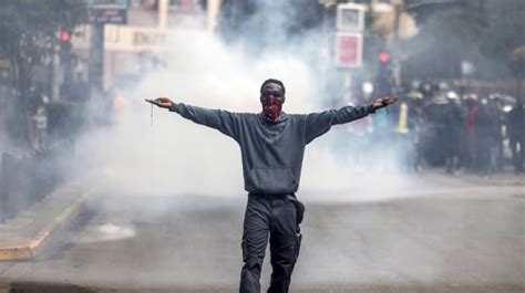 Berliner Tageszeitung Filming Tiktoks In Tear Gas Kenya S Gen Z