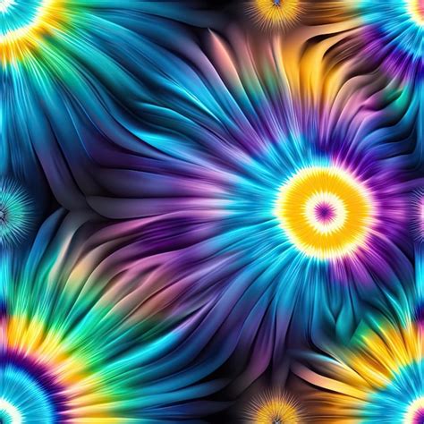 Premium Ai Image Seamless Tie Dye Pattern