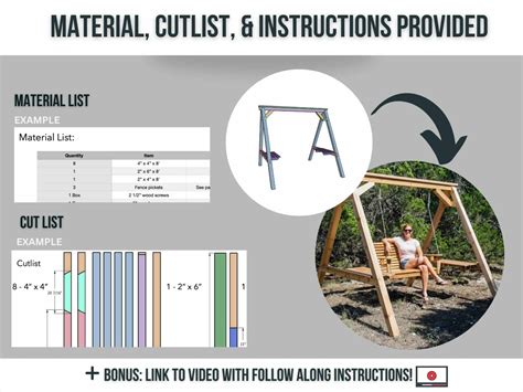 A Frame Porch Swing Frame Plans | Wilker Do's Easy How To!