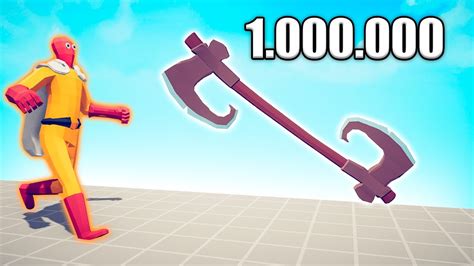 1000000 Damage Axe Thrower Vs Units Tabs Totally Accurate Battle