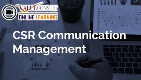 Online Training CSR Communication Management