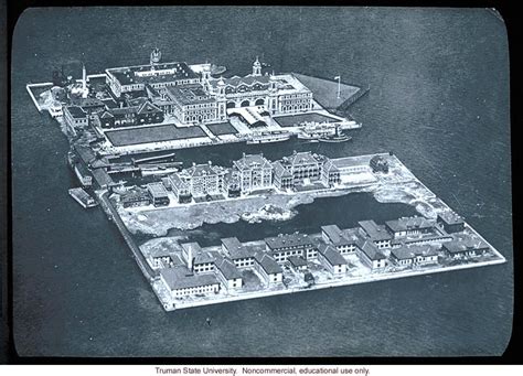 Aerial View Of Ellis Island CSHL DNA Learning Center