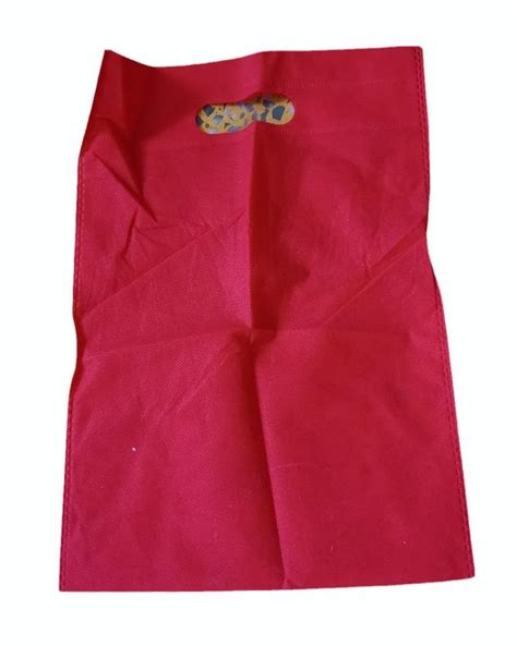 Red Plain Non Woven D Cut Shopping Bag At Rs Kg D Cut Non Woven