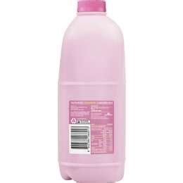 Oak Strawberry Flavoured Milk 2l Woolworths