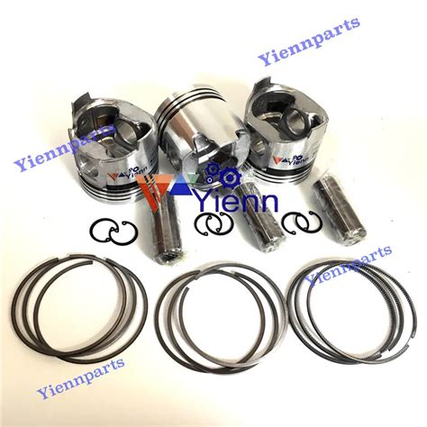 For Iseki T9520 Piston With Ring Set 5 12111 013 0 5 12111 743 0 1