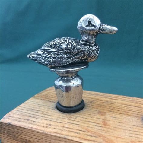 Duck Bottle Topper Asl Pewter