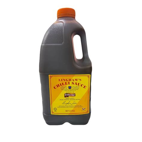 LINGHAM S Chilli Sauce Extra Hot Cili Sos Extra Pedas 2 5kg Shopee Malaysia