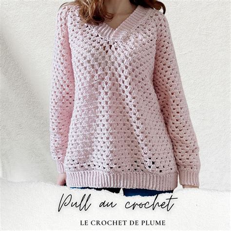 Pull Au Crochet Pdf Le Crochet De Plume