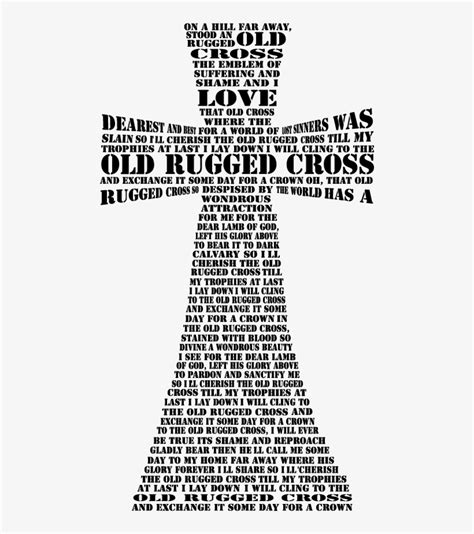 Old Rugged Cross Digital Cut Files Png Svg Dxf Portable Network