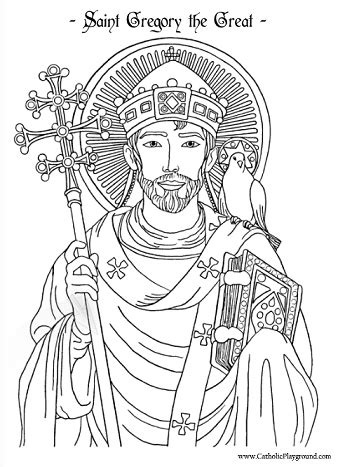 Saint Albert The Great Coloring Pages Coloring Pages