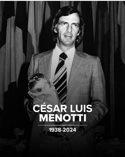 Menotti carregou um arrependimento por toda a vida: não ter levado