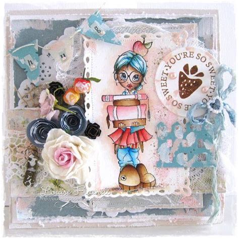 Card Created By Llc Dt Member Louise Fraenell Using Papers From Pion