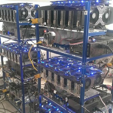 Diy Crypto Mining Rig Frame DIY Steel Mining Frame For 8 GPU Mining