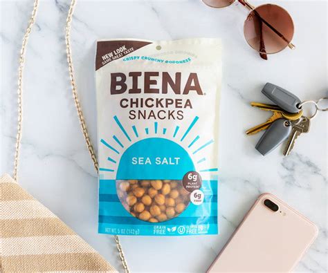 Biena Snacks Deliciously Crunchy Roasted Chickpea Snacks