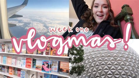 VLOGMAS WEEK ONE Romance Books My Sister S Wedding Epcot