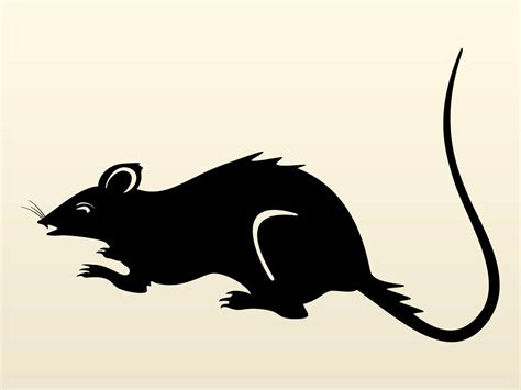 Rat Silhouette Vector - ClipArt Best