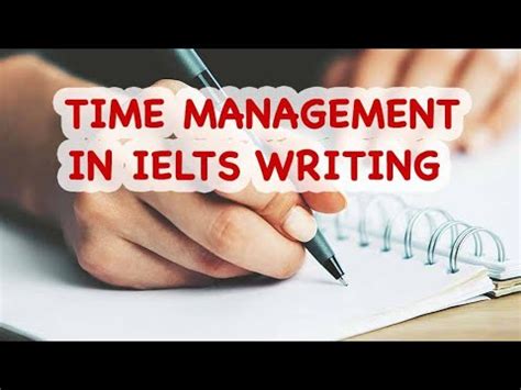 How To Manage Time In Ielts Writing YouTube