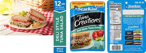 StarKist Tuna Creations Deli Style Tuna Salad 3 Oz Pouch Pack Of 12