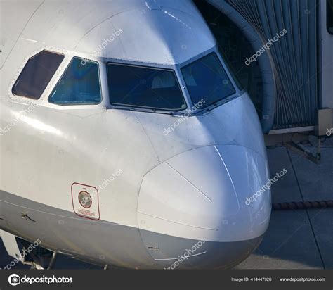 Closeup Front View Cockpit Airplane Stock Photo by ©Wirestock 414447926