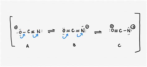 [Solved] Considering the possible resonance structures for OCN-, shown... | Course Hero