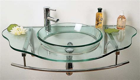 Designer Glass Basins.