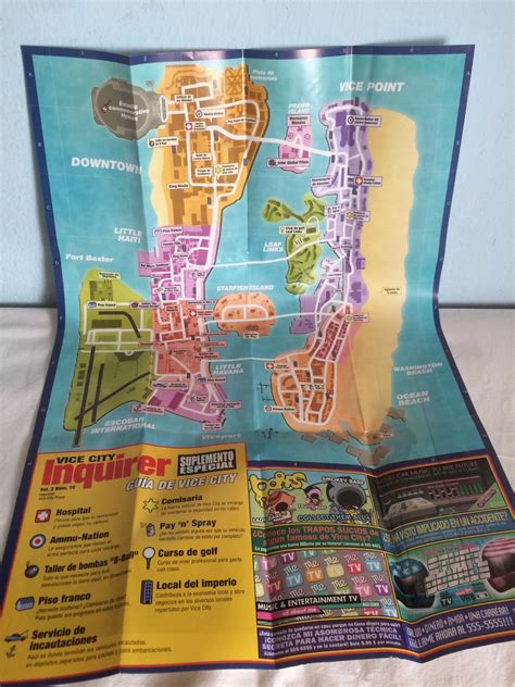 Grand Theft Auto Vice City Stories Map