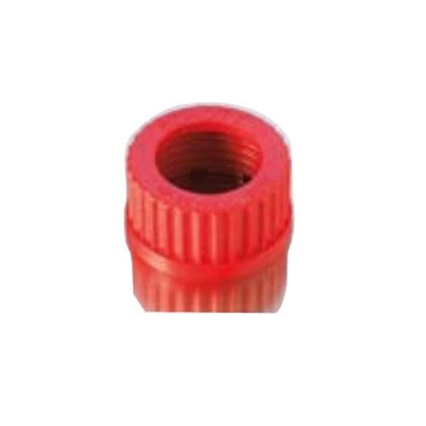 DURAN 29 227 05 Screw Cap With Aperture From Pbt1 Red DIN Thread GL