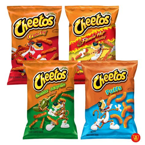 Cheetos Puffs Cheetos Crunchy Cheetos Cheddar Jalape O Crunchy Flamin Hot Crunchy Oz Oz